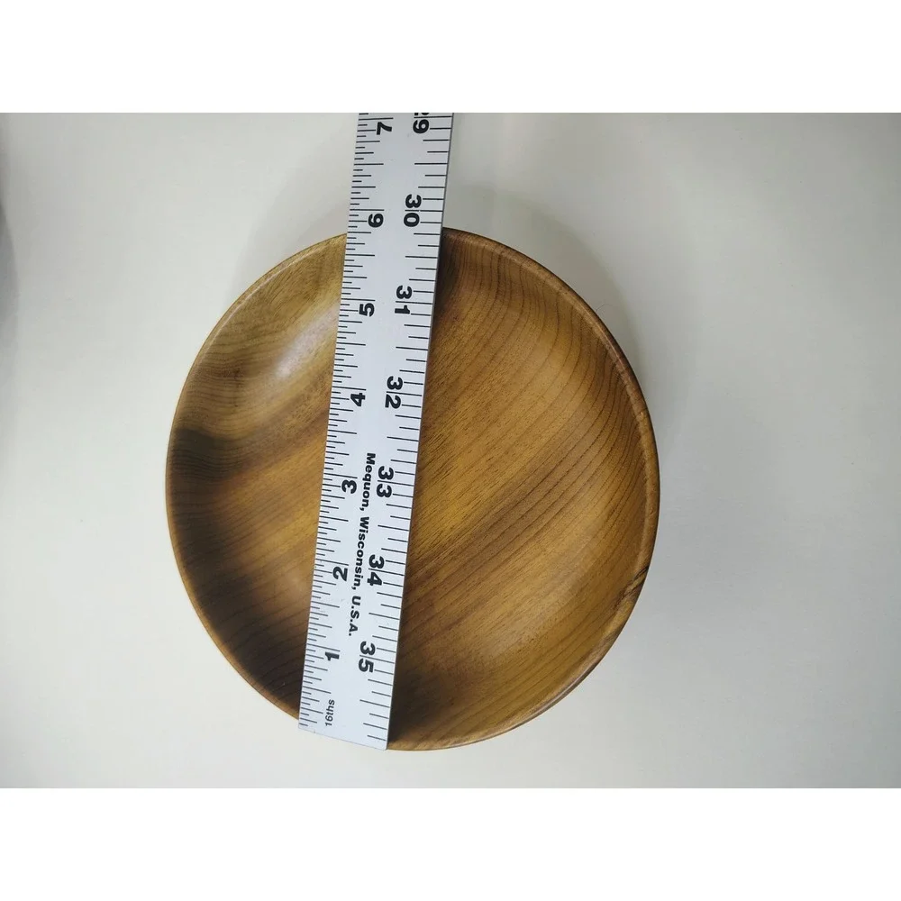Vintage Myrtlewood Oregon Bowl Set of 4